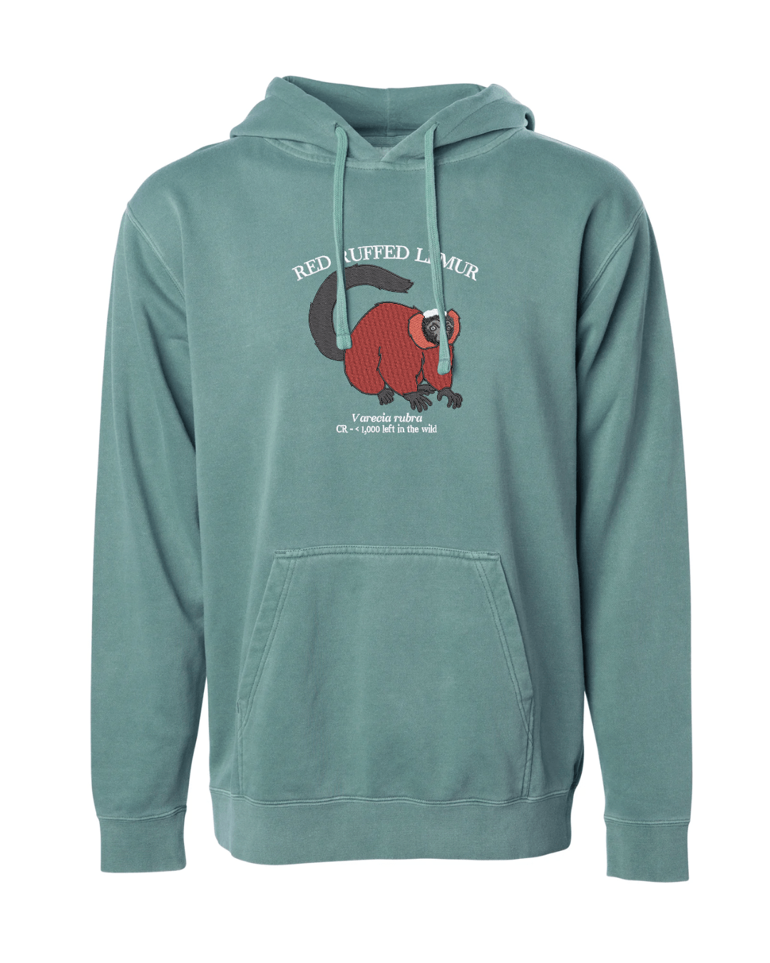(PREORDER) Red Ruffed Lemur Sweatshirt - Fauna & Co