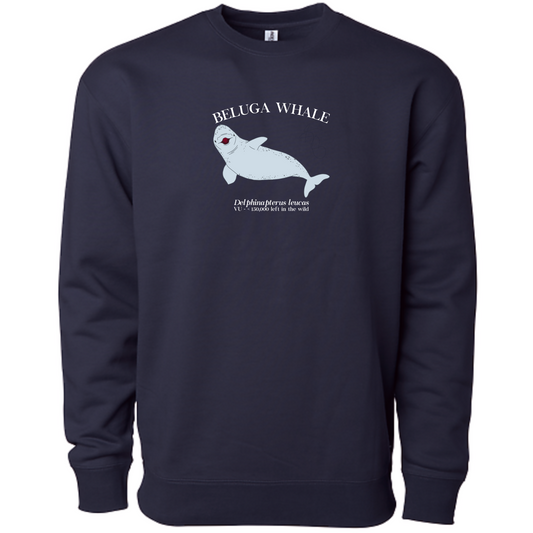 Beluga Whale Sweatshirt