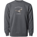 Red-crowned Crane Sweatshirt