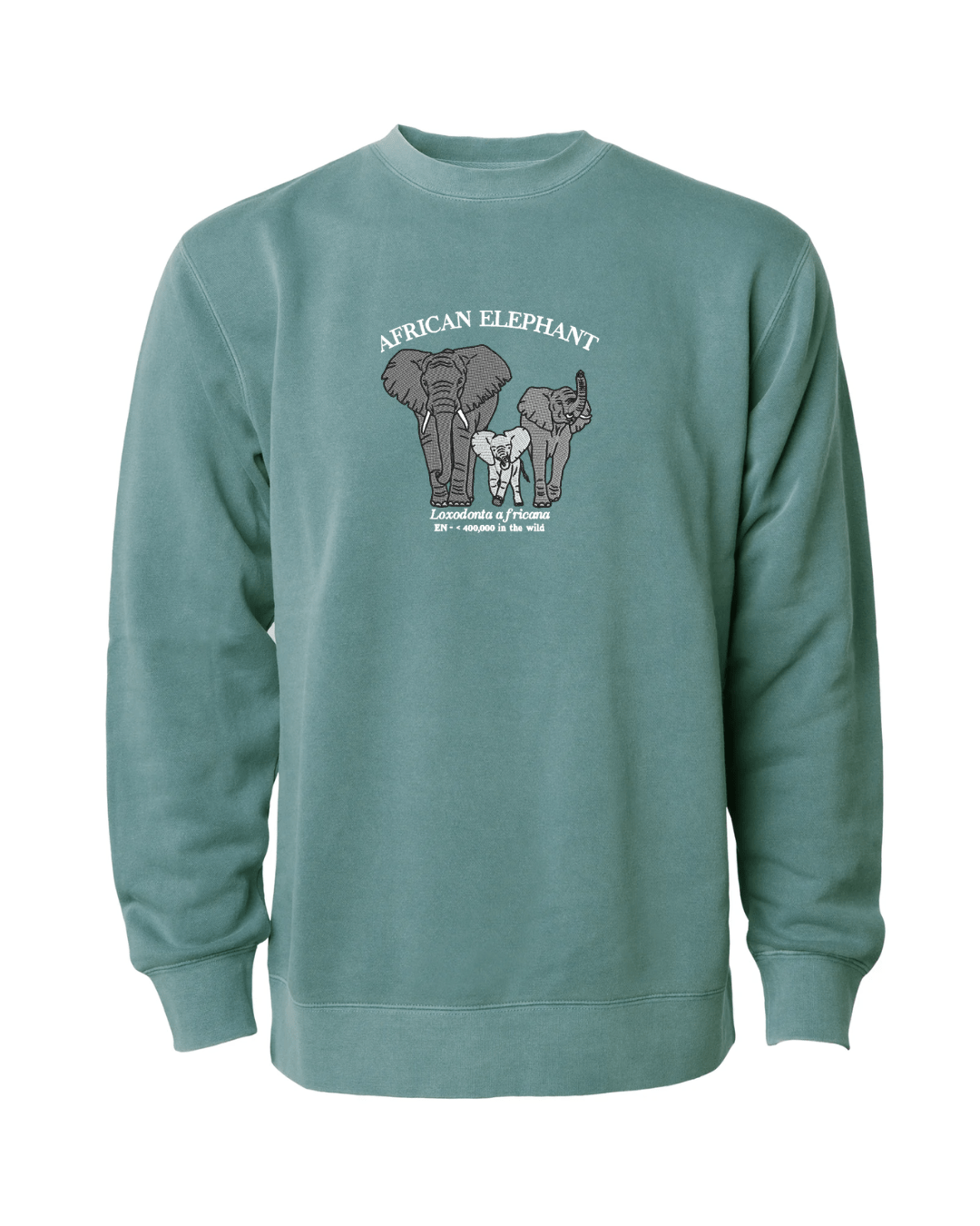 (PREORDER) African Elephant Sweatshirt - Fauna & Co