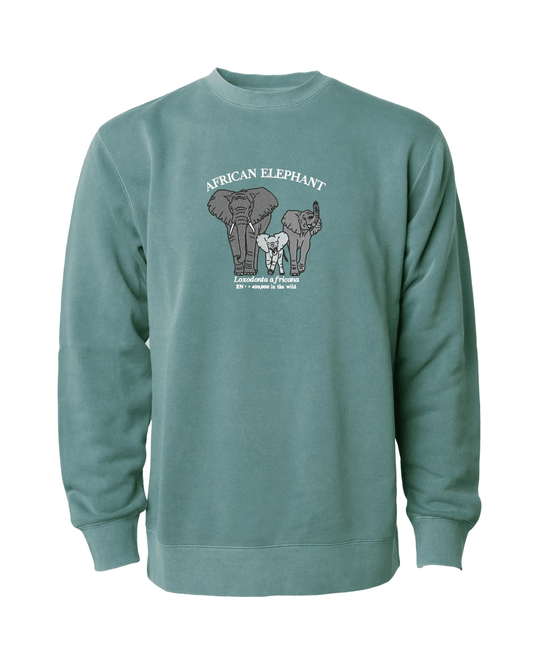 (PREORDER) African Elephant Sweatshirt - Fauna & Co