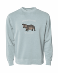 (PREORDER) Hippopotamus Sweatshirt - Fauna & Co
