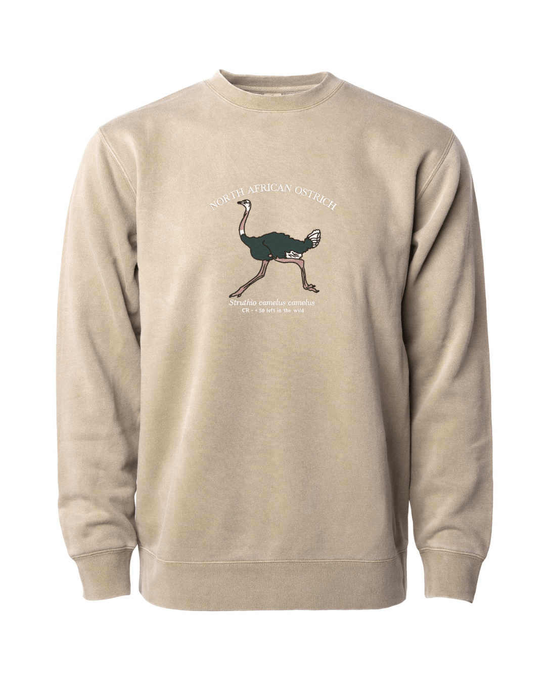 (PREORDER) North African Ostrich Sweatshirt - Fauna & Co