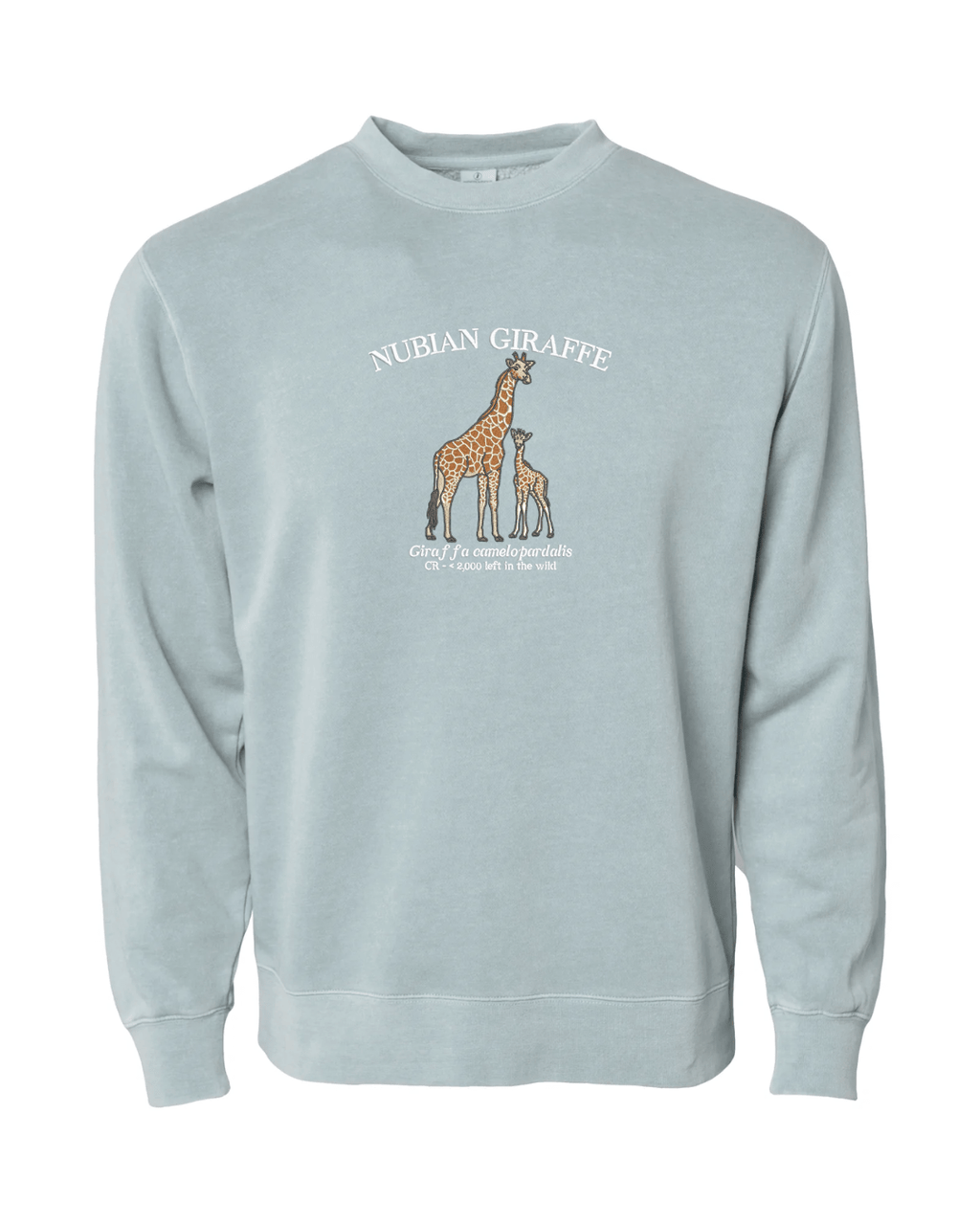 (PREORDER) Nubian Giraffe Sweatshirt - Fauna & Co