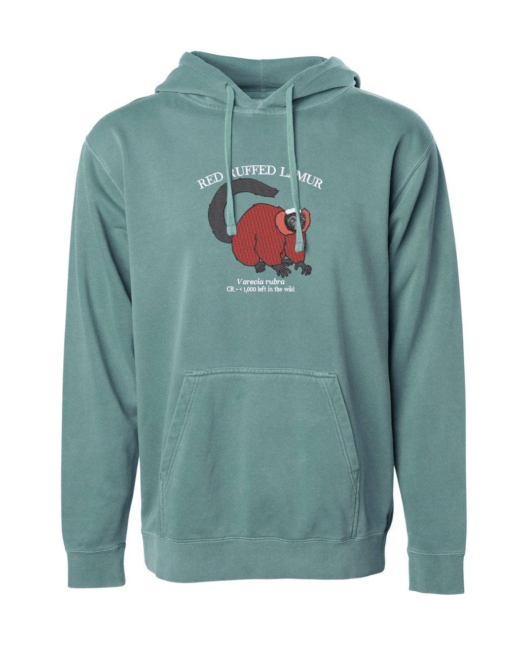 (PREORDER) Red Ruffed Lemur Sweatshirt - Fauna & Co
